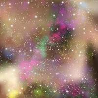 Iridescent Galaxy space background photo