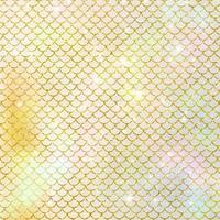 Mermaid scale pattern gold with sparkle gradient color background photo