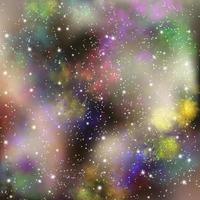 Iridescent Galaxy space background photo