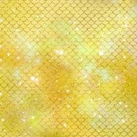 Mermaid scale pattern gold with sparkle gradient color background photo