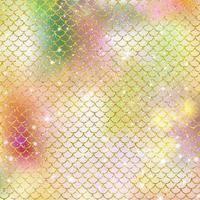 Mermaid scale pattern gold with sparkle gradient color background photo