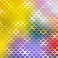 Mermaid scales pattern with gradient colorful photo