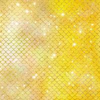 Mermaid scale pattern gold with sparkle gradient color background photo