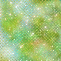 Mermaid scale pattern gold with sparkle gradient color background photo