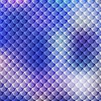 Mermaid scales pattern with gradient blue color photo