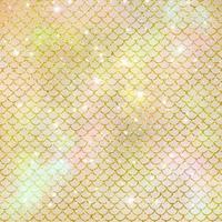 Mermaid scale pattern gold with sparkle gradient color background photo