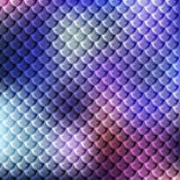 Mermaid scales pattern with gradient blue color photo