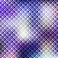 Mermaid scales pattern with gradient blue color photo
