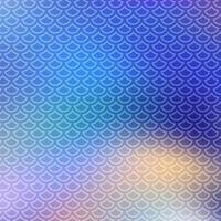 Mermaid scales pattern with gradient blue color photo