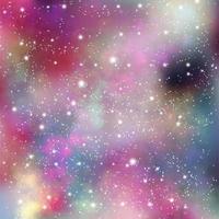 Iridescent Galaxy space background photo