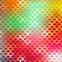 Mermaid scales pattern with gradient colorful photo