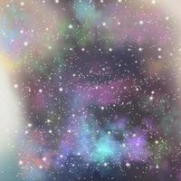 Iridescent Galaxy space background photo