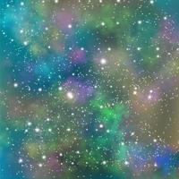 Iridescent Galaxy space background photo