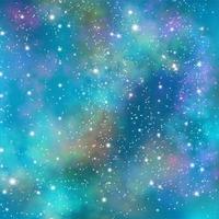 Iridescent Galaxy space background photo