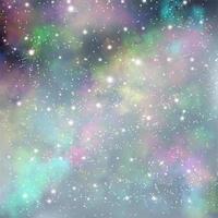 Iridescent Galaxy space background photo