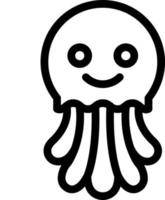 Jellyfish Icon Design vector