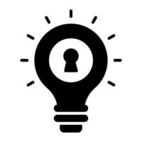 Problem solving vector icon isolated on white background