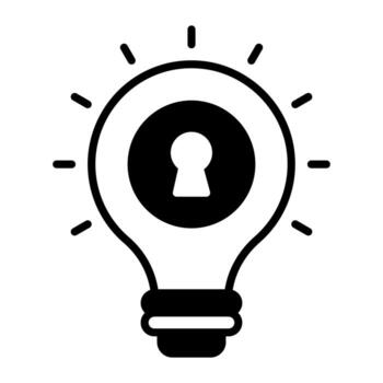 Problem solving vector icon isolated on white background