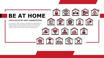 Home Training Course Landing Header Vector