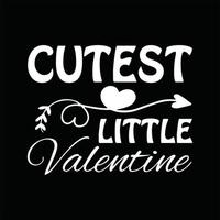 Valentine T-shirt Design vector