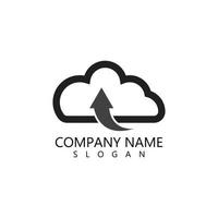 cloud logo vector