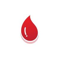 Blood ilustration logo vector