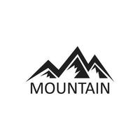 Mountain icon  Logo vector