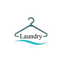 Laundry logo vector