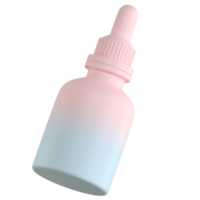 3d huidsverzorging fles png