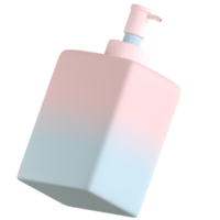 3d Skincare Bottle png