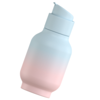 botella de cuidado de la piel 3d