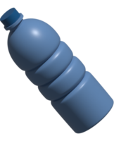 Ilustración 3d de botella