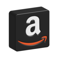 3D-Darstellung des Amazon-Logos png