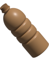 3d illustratie van fles png