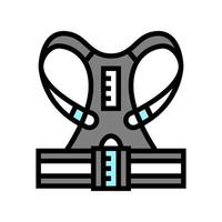 corset tool color icon vector illustration