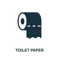 Toilet Paper icon. Simple element from hygiene collection. Creative Toilet Paper icon for web design, templates, infographics and more vector