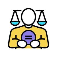 equality people value color icon vector illustration