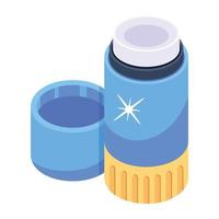 Trendy Glue Stick vector