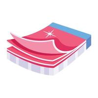 Trendy Sticky Notes vector