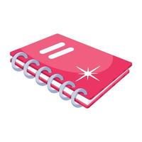 Trendy Diary Concepts vector