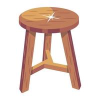 Trendy Stool Concepts vector