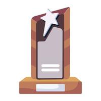 Trendy Award Concepts vector