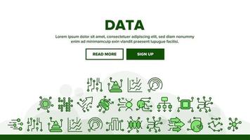 Data Analysis Analytic Landing Header Vector