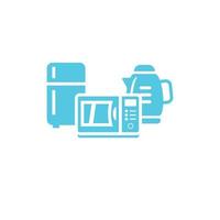 Electric Appliances icon. Monochrome simple element from mall collection. Creative Electric Appliances icon for web design, templates, infographics and more vector