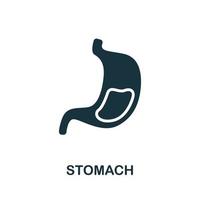 Stomach icon. Simple element from internal organs collection. Creative Stomach icon for web design, templates, infographics and more vector