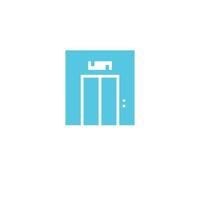 Elevator icon. Monochrome simple element from mall collection. Creative Elevator icon for web design, templates, infographics and more vector