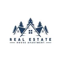 real estate template vector logo design, real estate logo