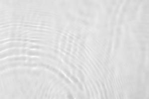 Abstract white transparent water shadow surface texture natural ripple background photo