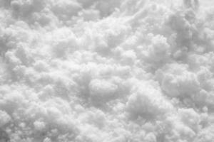 White snow texture background high angle view photo