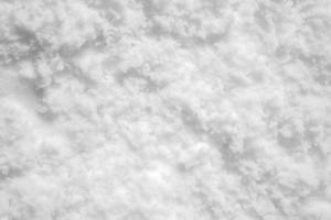 White snow texture background high angle view photo